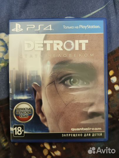 Detroit become human ps4 диск