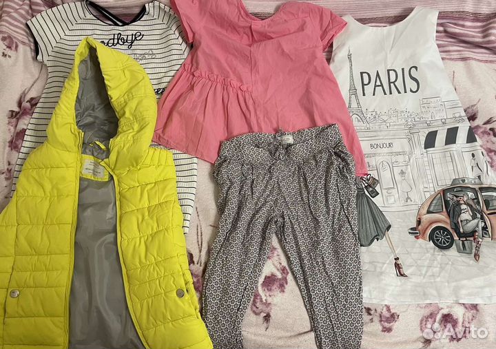 Вещи пакетом размер 152, 11 вещей