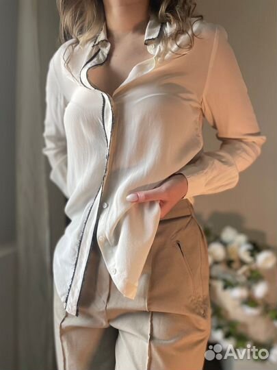 Блуза шелк
