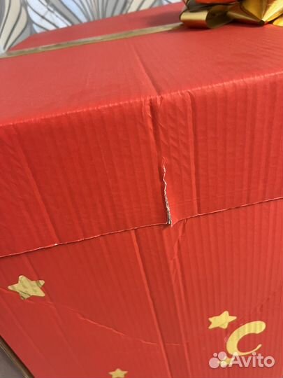 Коробка большая подарочная 80см