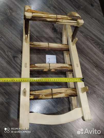 Санки деревянные