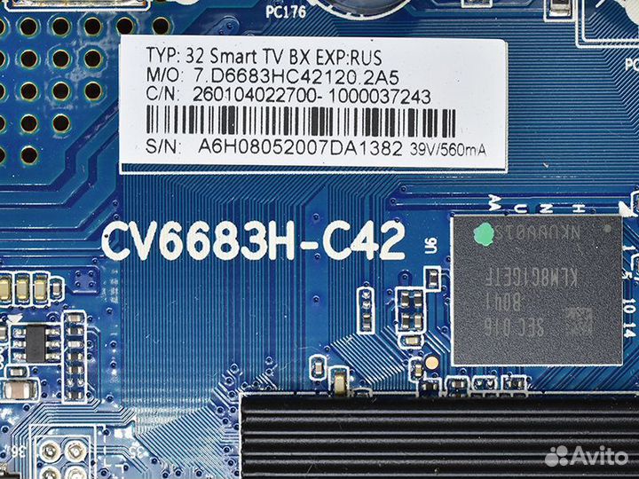 Main CV6683H-C42, Haier 32 SMART TV BX