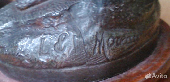 Статуэтка бронзовая 19 век, франция