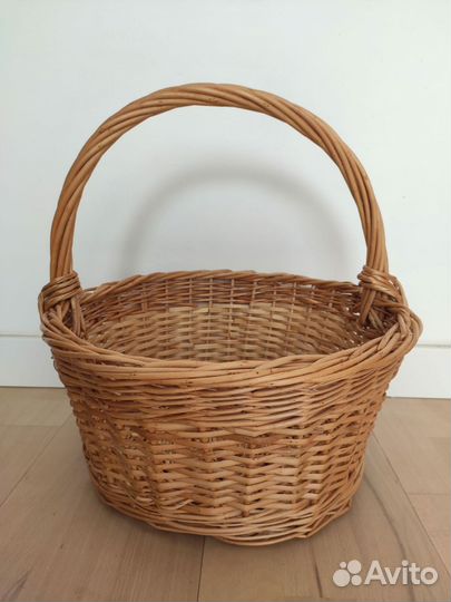 Плетеные корзинки из ивы, плетение из лозы