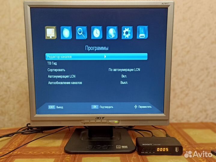 TV Монитор Acer AL1917
