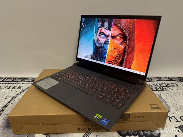 Игровой ноутбук Dell новый I7/360Hz/RTX4060