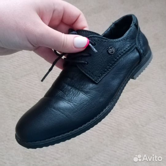 Туфли для мальчика, кожанные