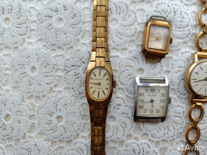 Наручные часы механические СССР