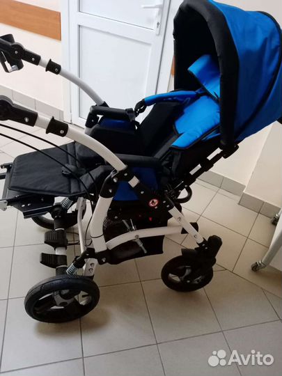 Новая Кресло-коляска прогулочная для детей с дцп