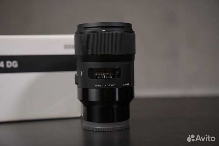 Sigma 35mm f1.4 DG HSM Art Sony E как новый