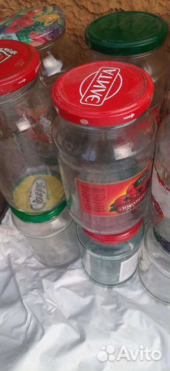 Банки стеклянные бу