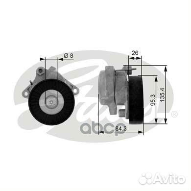 Ролик натяжной приводного ремня T38174 Gates