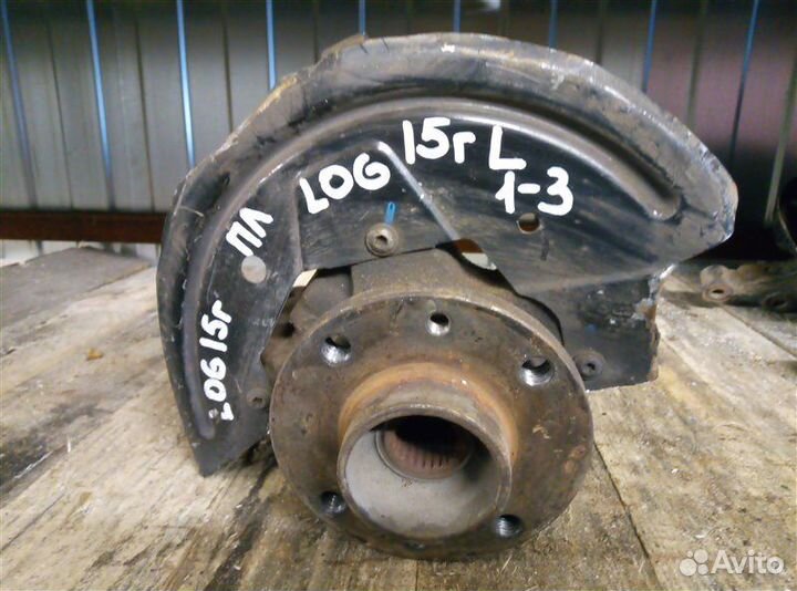 Кулак (цапфа) передний левый Renault Logan 2 2016