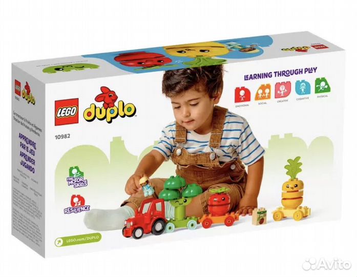 Lego duplo 10982 Фруктово-овощной трактор