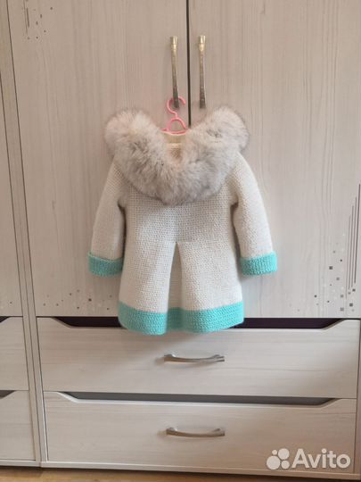 Пальто для девочки 92