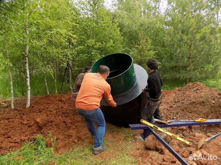 Автономная канализация под ключ. В любой грунт