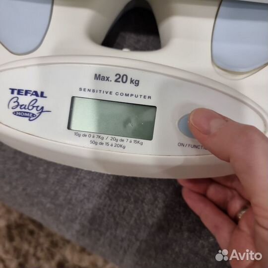 Весы для новорожденных tefal