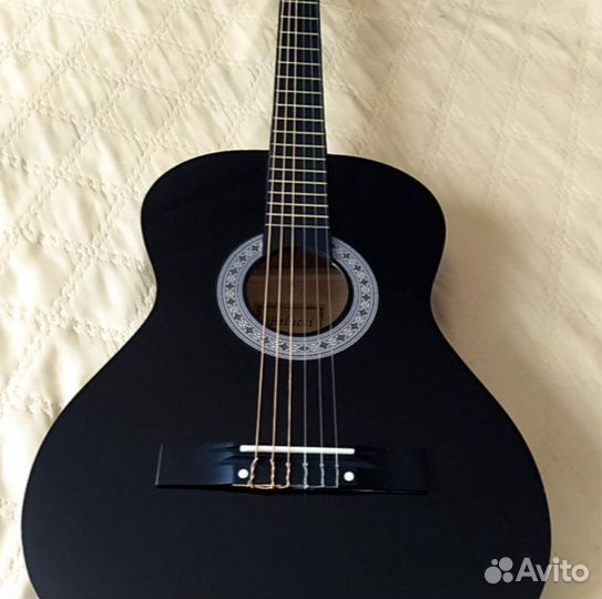 Гитара классическая belucci 39 дюймов черная