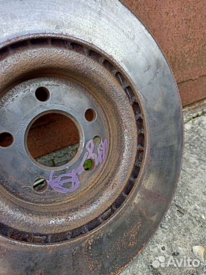 Диски пер., комплект, volvo 336 мм, бу