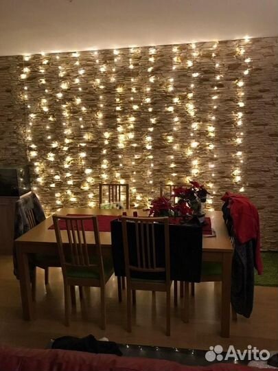 Гирлянда штора