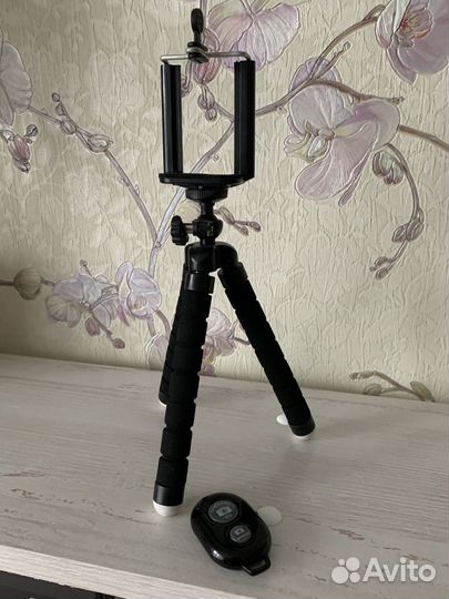 Гибкий штатив-осьминог для телефона, экшн-камеры