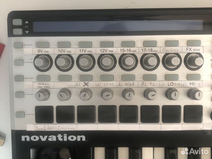 Midi клавиатура контроллер novation 25 SL mkii