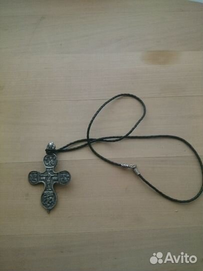 Крест серебряный 16век