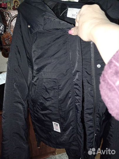 Куртка зимняя женская 50 52 размер короткая
