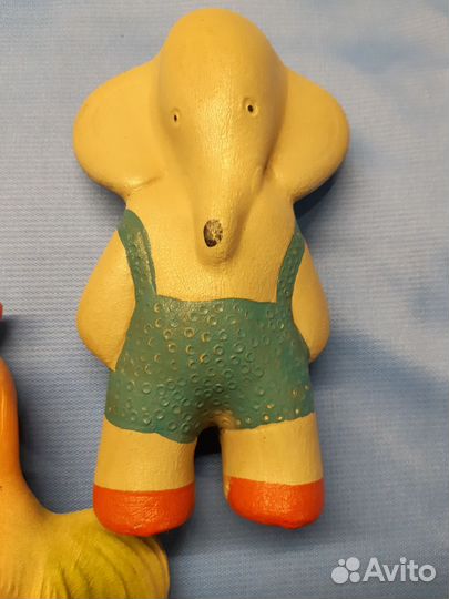 Резиновые игрушки СССР