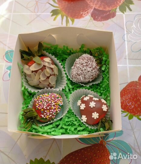 Клубника в шоколаде