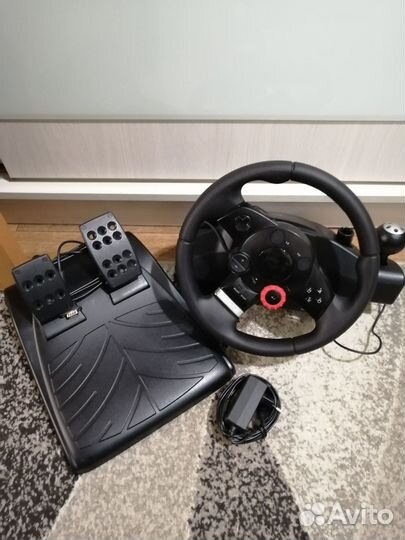 Logitech driving force gt игровой руль