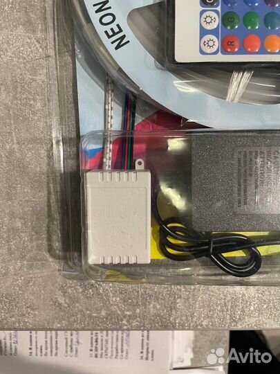 Неоновая лента rgb