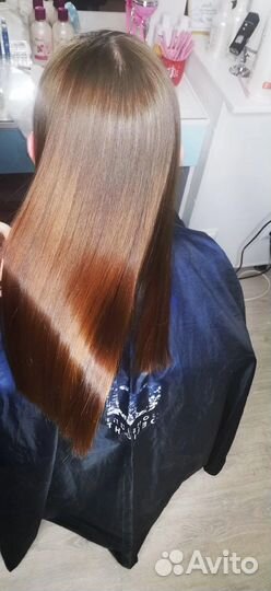 Выпрямление и реконструкция волос