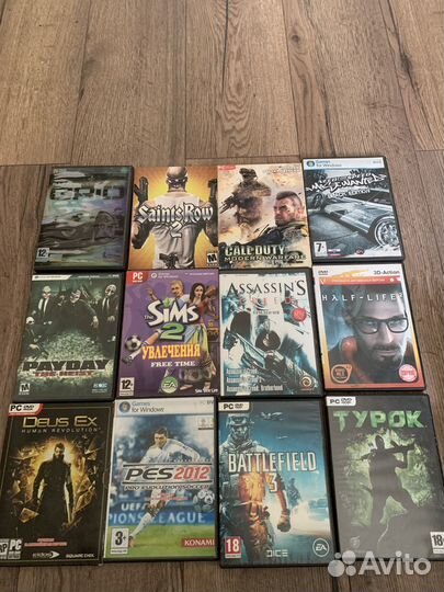 Компьютерные игры диски для пк