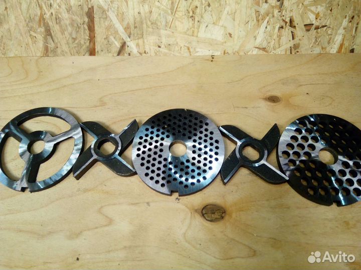 Заточка ножей для промышленных мясорубок мим 300