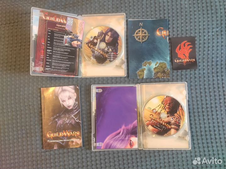 Коллекционные диски Guild Wars, подарочное издание