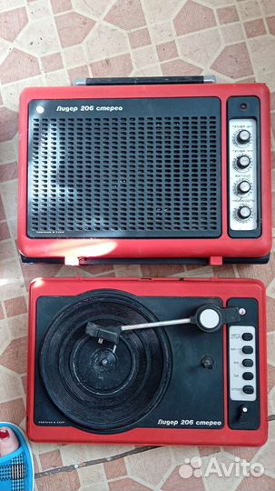 Проигрыватель Лидер 206 стерео