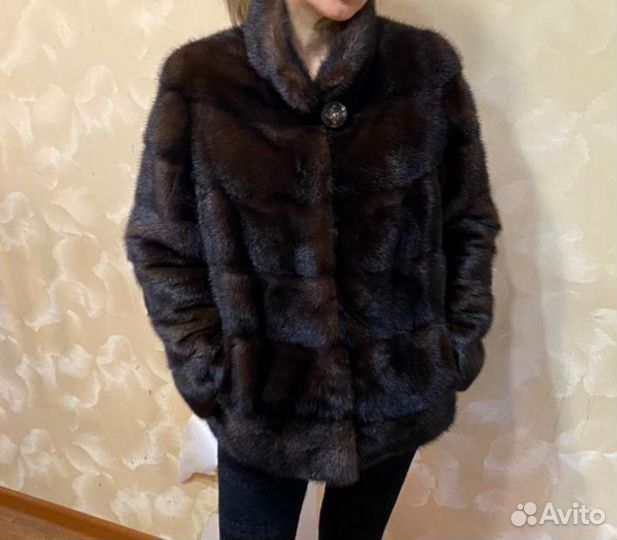 Шуба норковая автоледи 46 48