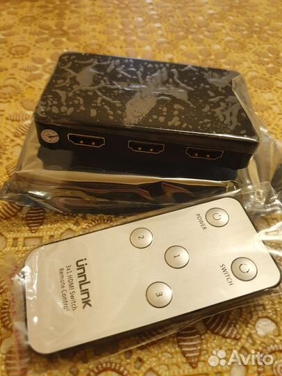 Разветвитель hdmi 2.0 сплиттер UnnLink