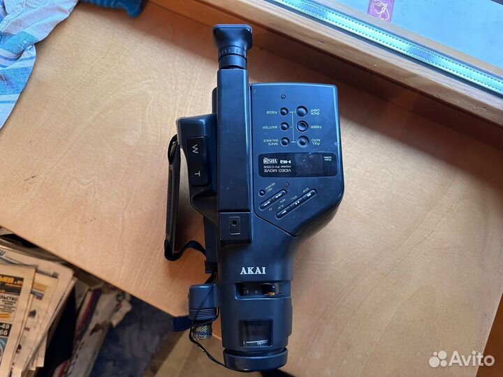 Ретро Видеокамера akai PVS-C100E vhs