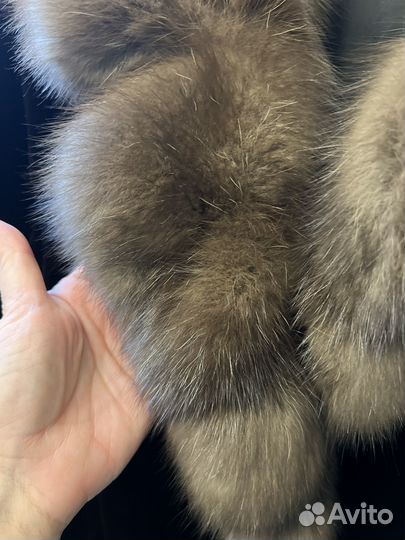 Шуба Blackglama с соболем