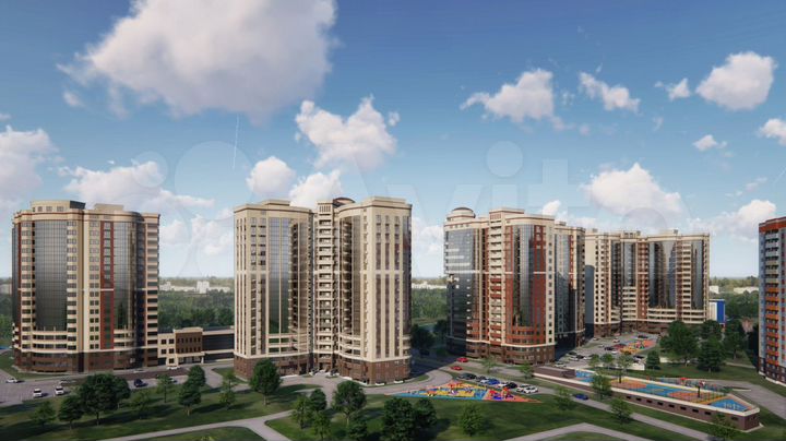 2-к. квартира, 107,3 м², 11/17 эт.