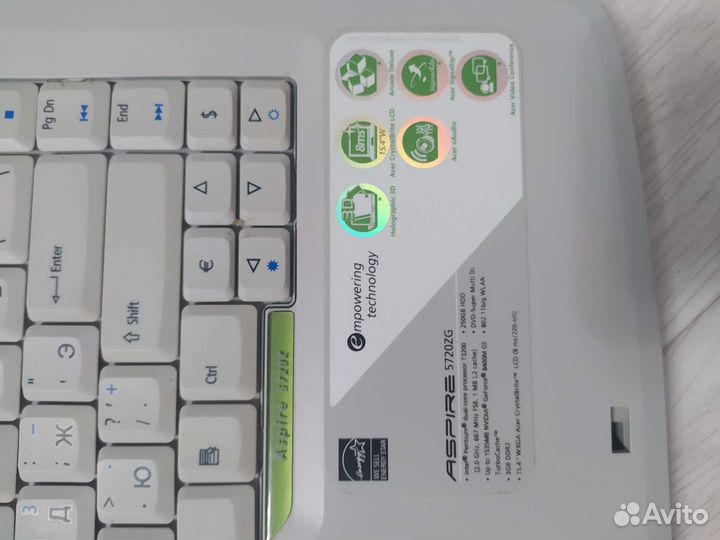 Acer aspire 5720ZG