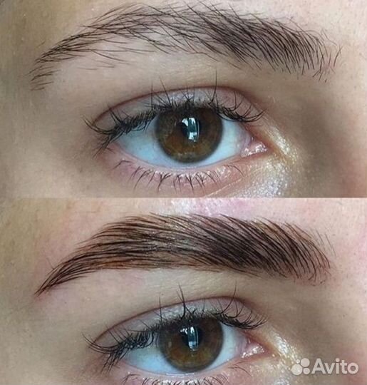 Обучение брови, наращивание и ламинирование ресниц