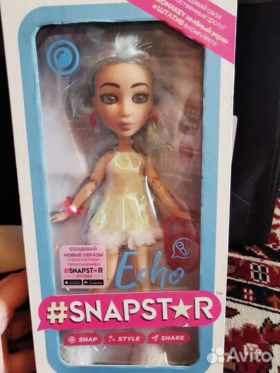 Кукла SnapStar Echo 23 см, с аксессуарами