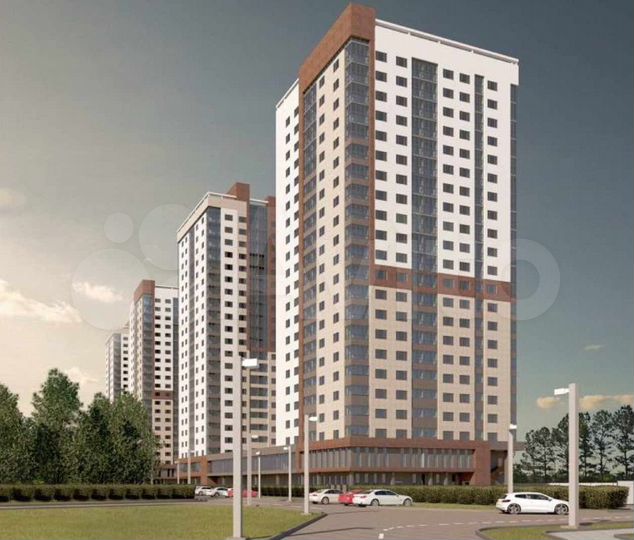 Квартира-студия, 24,6 м², 20/22 эт.