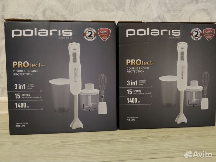 Погружной блендер Polaris новый