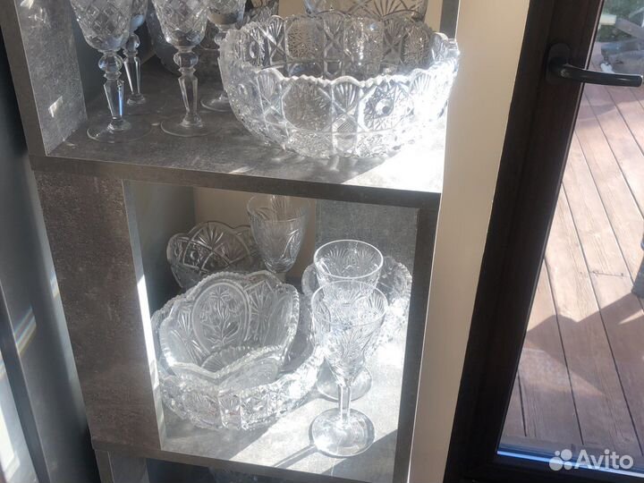 Хрусталь СССР в ассортименте