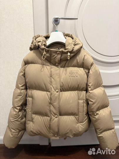 Пуховик mia mia,шапка шарф Balenciaga