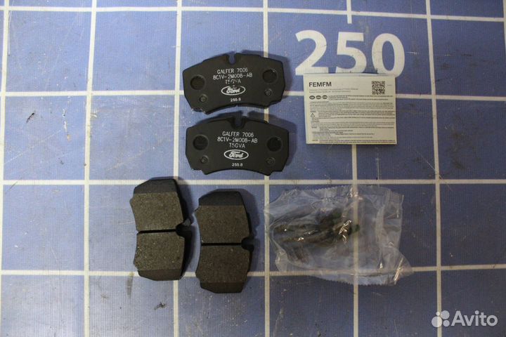 Тормозные колодки задние Ford Transit